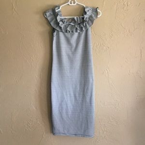 Zara Trafaluc striped dress